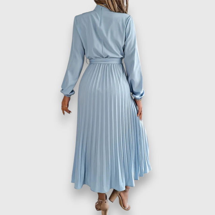 Rebecca™ | Elegant Pleated Midi Dress