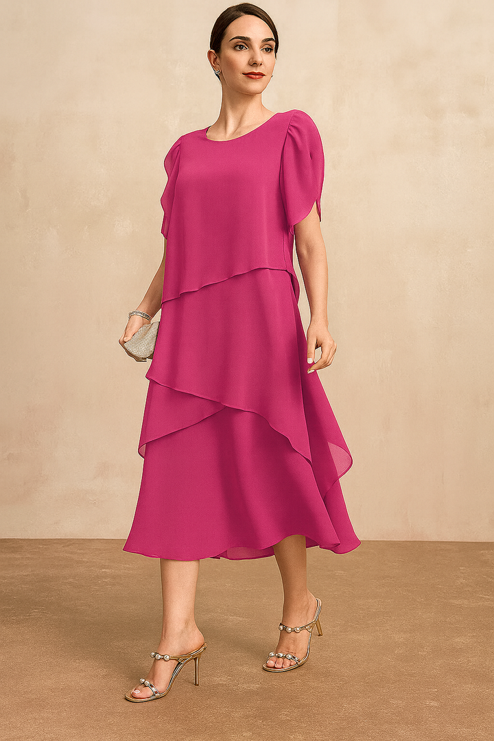 Jean™ | Classic Chiffon Dress