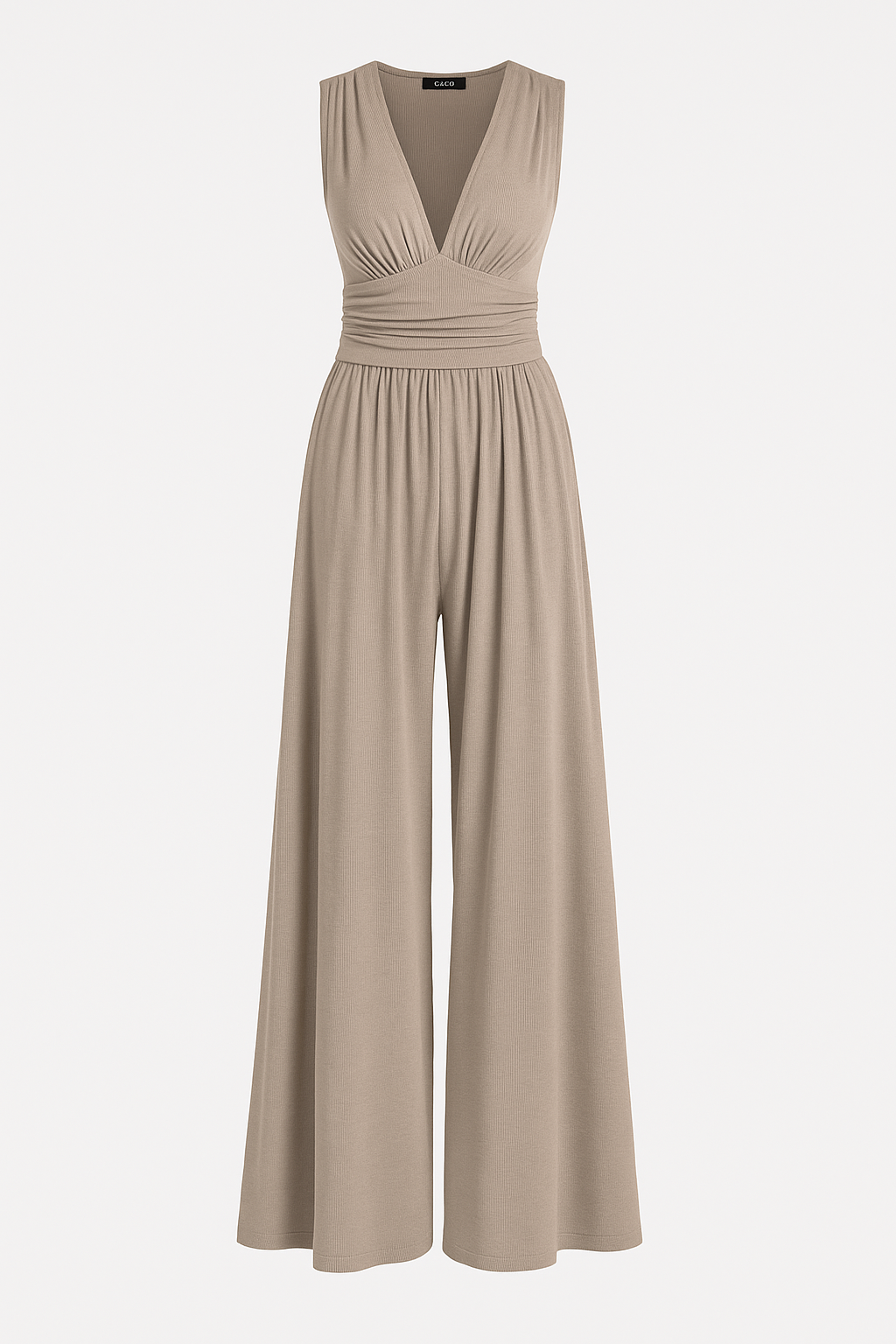 Dorothy™ | Stretch Comfort Wide-Leg Jumpsuit