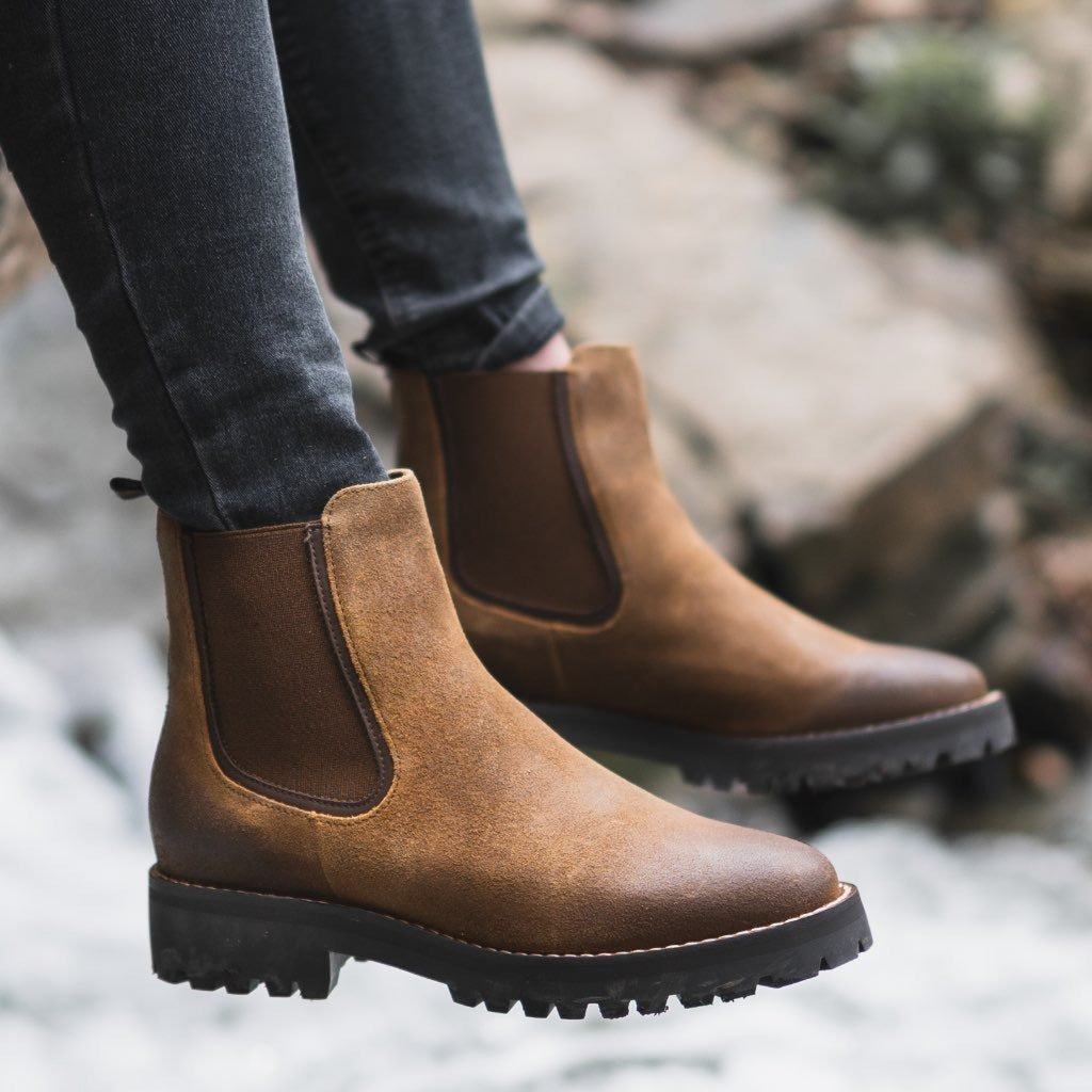 Jess™ | Women’s Ankle Boots - Chunky Lug Sole
