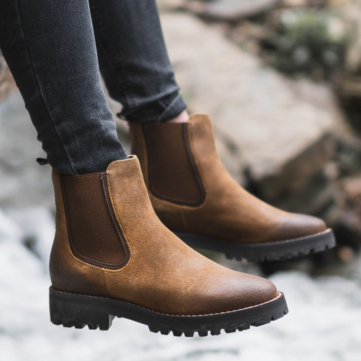 Jess™ | Women’s Ankle Boots - Chunky Lug Sole