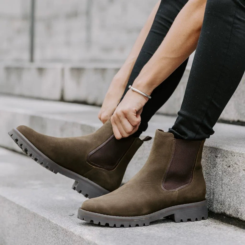 Jess™ | Women’s Ankle Boots - Chunky Lug Sole