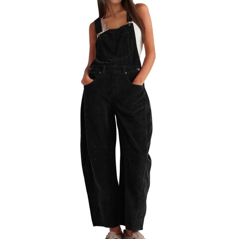 Juniper | Women's Wide Leg Sleeveless Overall - Peach - Image 2