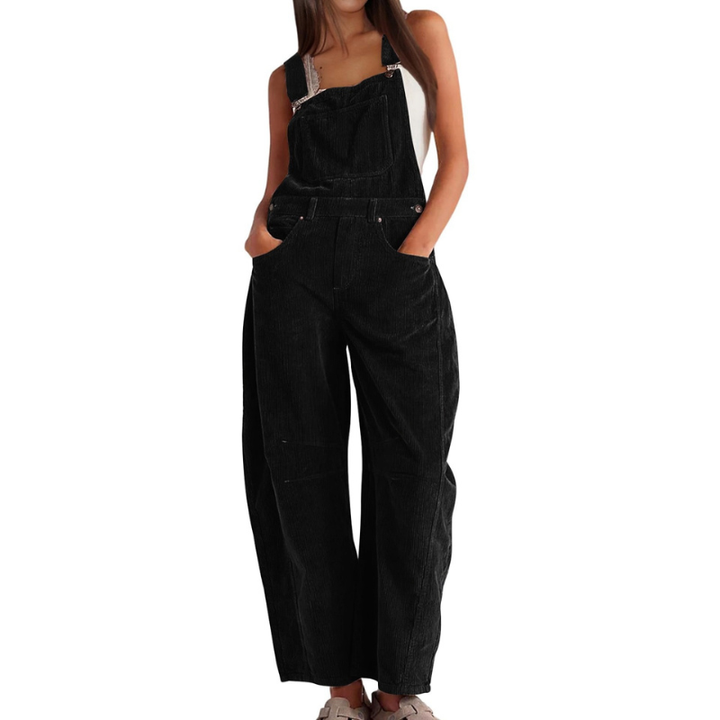 Juniper | Women's Wide Leg Sleeveless Overall - Peach - Image 2