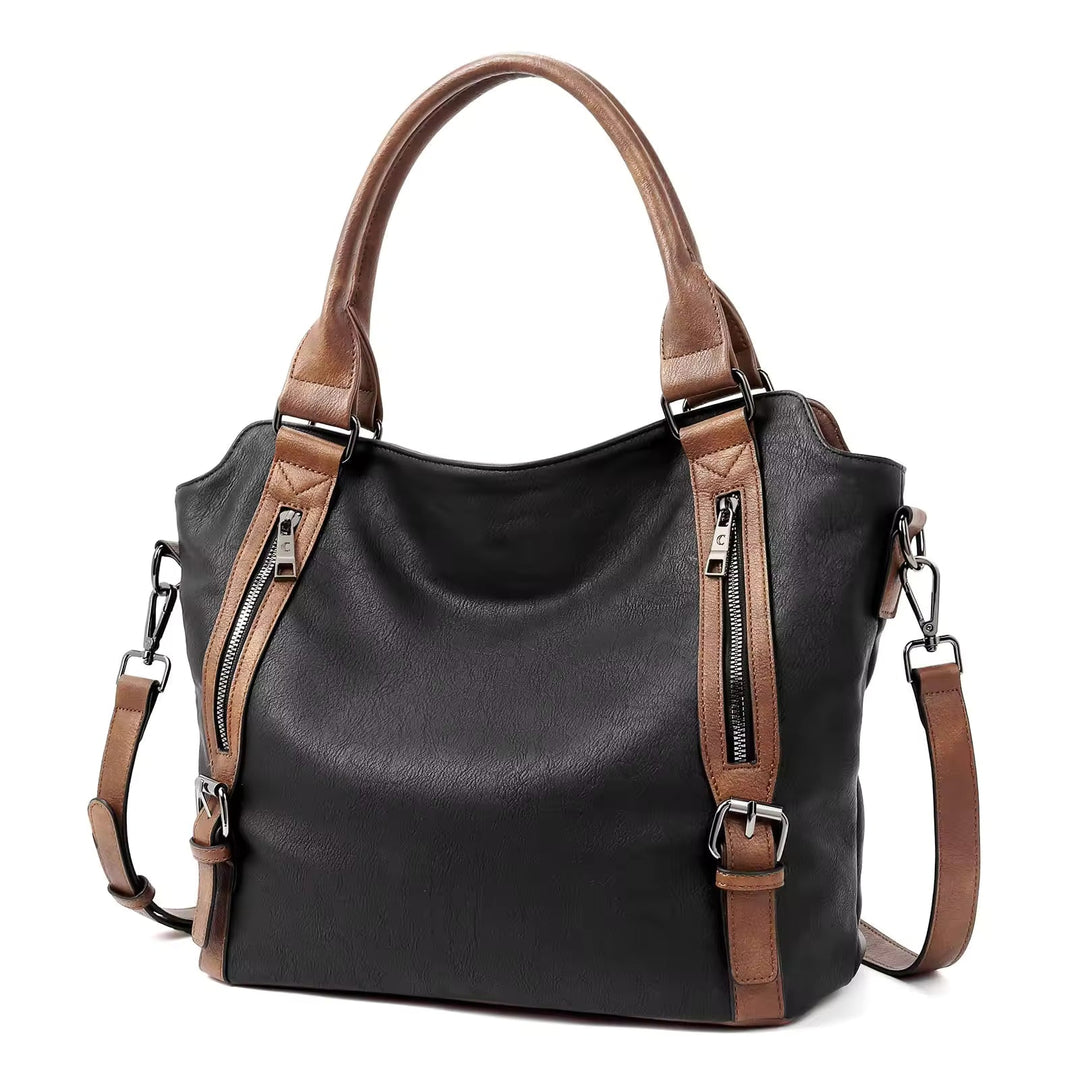 Kira | Women's Brown Shoulder Tote Bag - Brown - Image 10