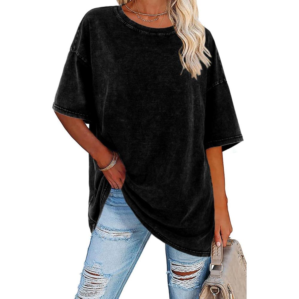 Frances™ | Women's Oversized Vintage T-Shirt