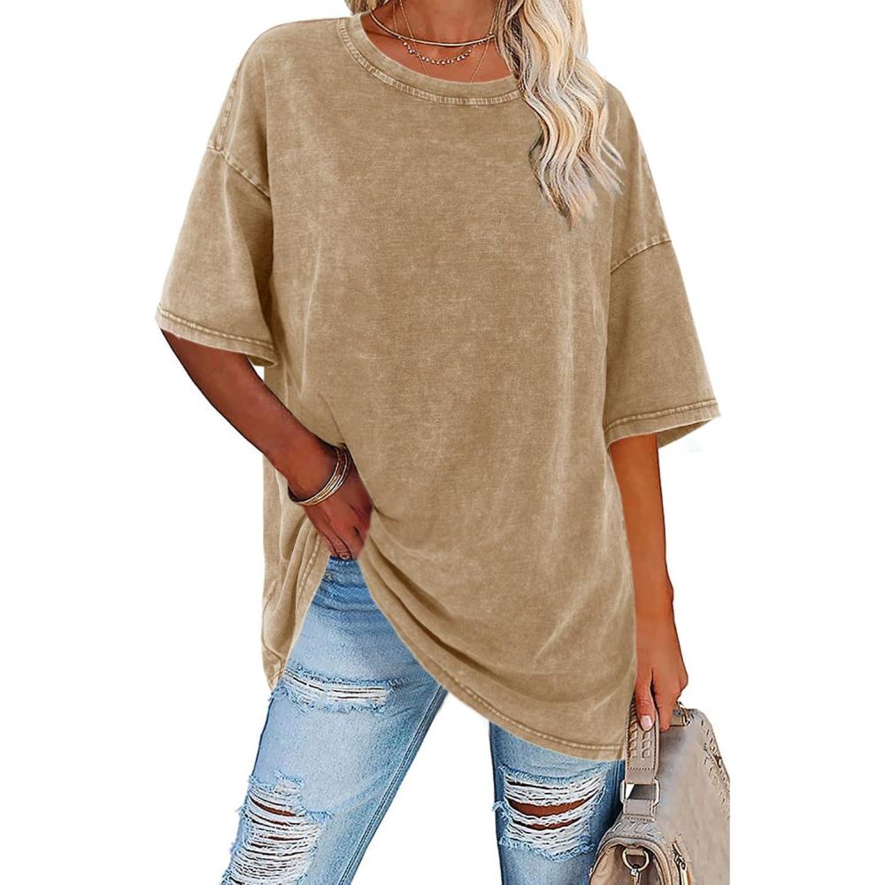 Frances™ | Women's Oversized Vintage T-Shirt