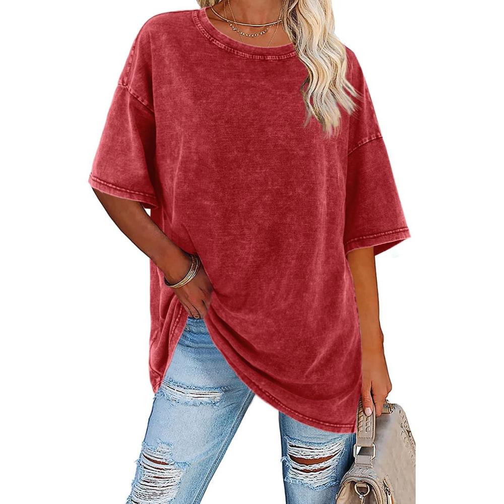 Frances™ | Women's Oversized Vintage T-Shirt