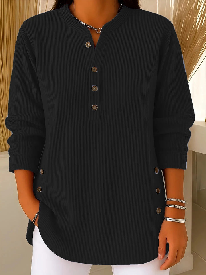 Penelope™ | Plain Long-sleeved Sweater