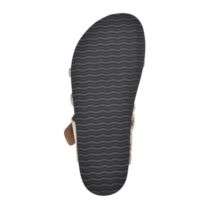 Octavia | Women's Braided Buckle Sandals - Green - Image 4