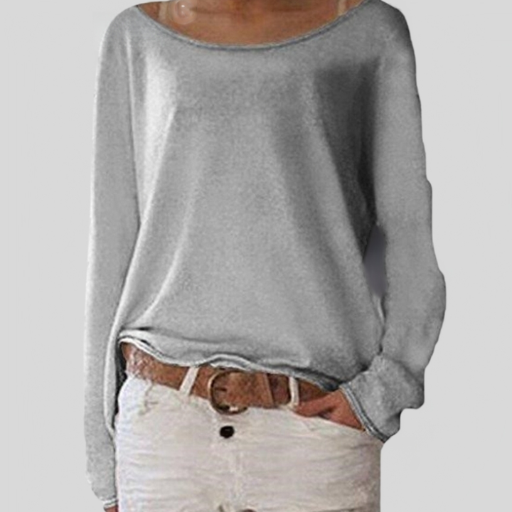 Pernille | Women's Round Neck Long Sleeve Top - Image 4