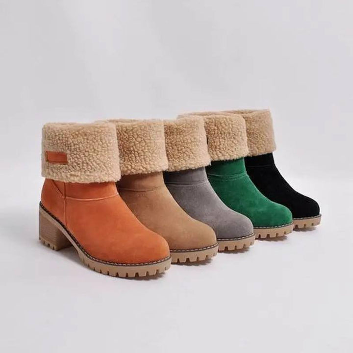 Kie™ | Mid-Calf Wool Boots