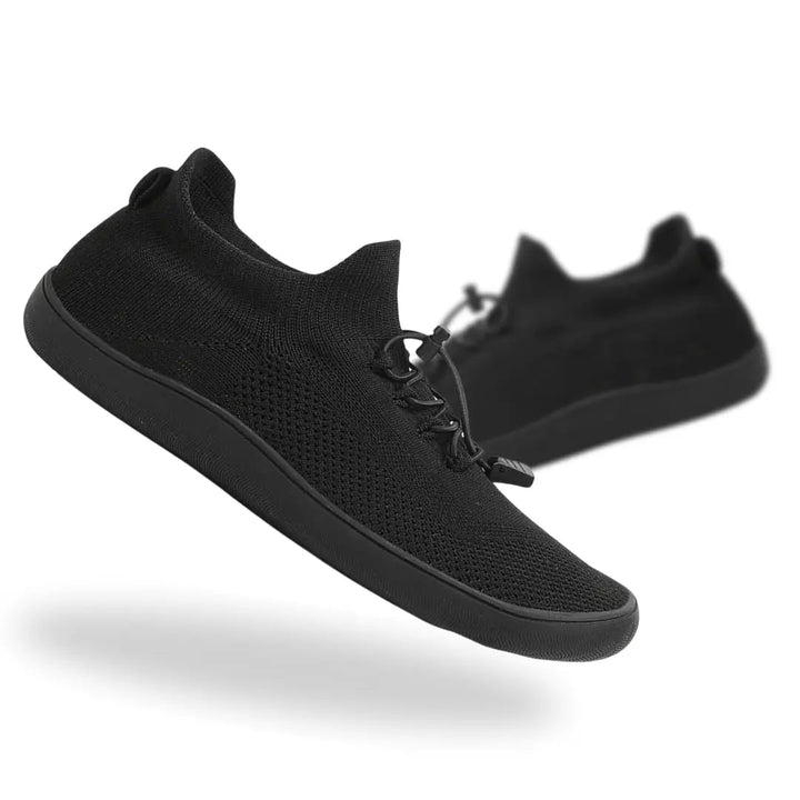Riordan | Women's Knit Barefoot Sneaker Low Top - Light Grey - Image 13