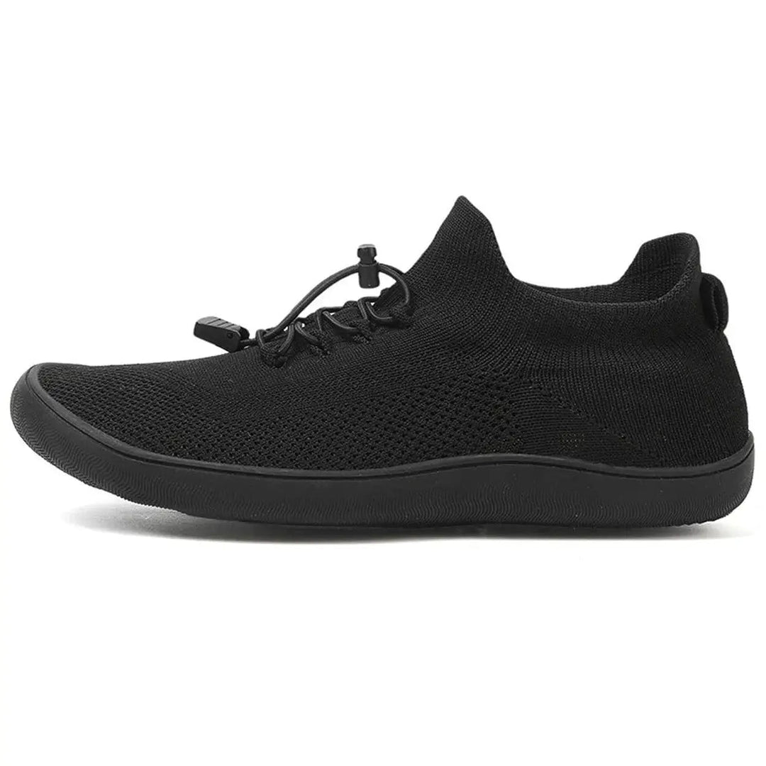 Riordan | Women's Knit Barefoot Sneaker Low Top - Light Grey - Image 14