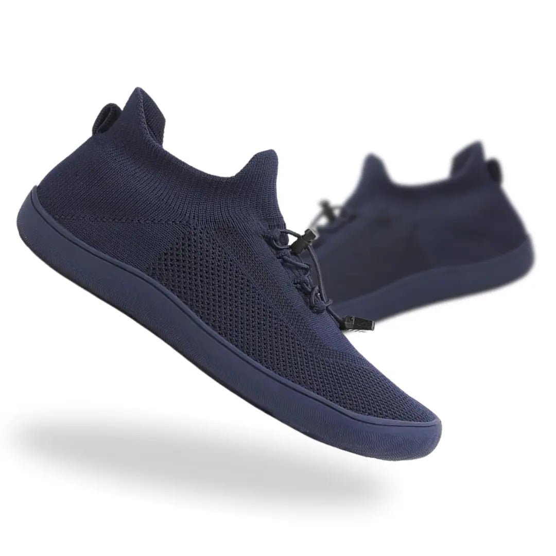 Riordan | Women's Knit Barefoot Sneaker Low Top - Light Grey - Image 25