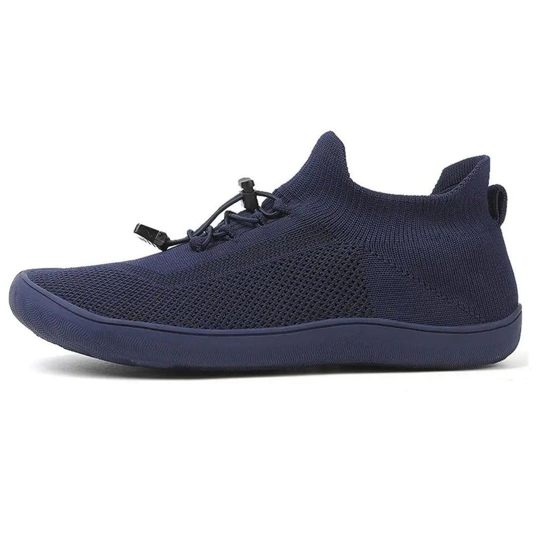 Riordan | Women's Knit Barefoot Sneaker Low Top - Light Grey - Image 26