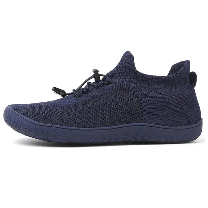 Riordan | Women's Knit Barefoot Sneaker Low Top - Light Grey - Image 30