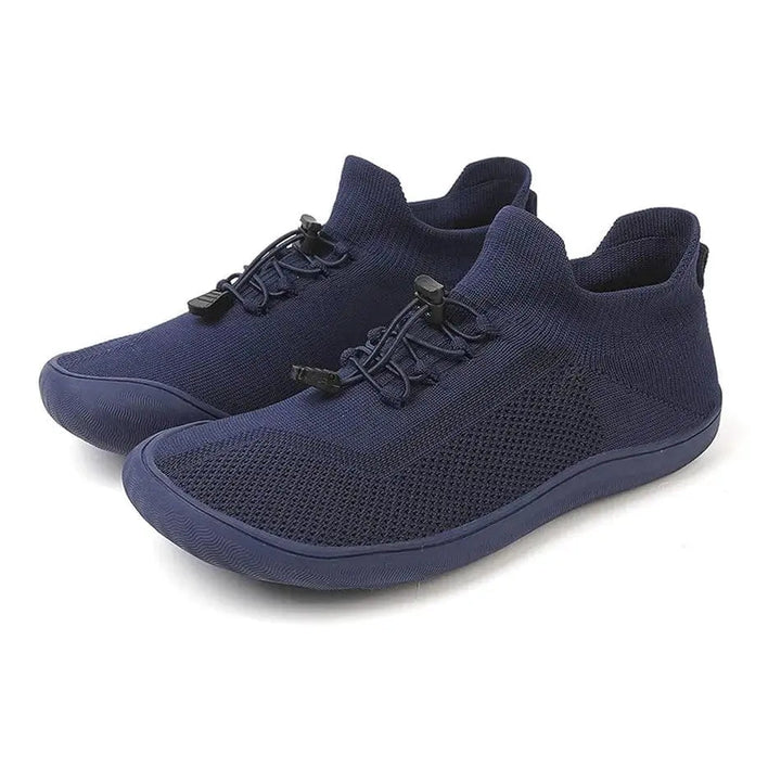 Riordan | Women's Knit Barefoot Sneaker Low Top - Light Grey - Image 31