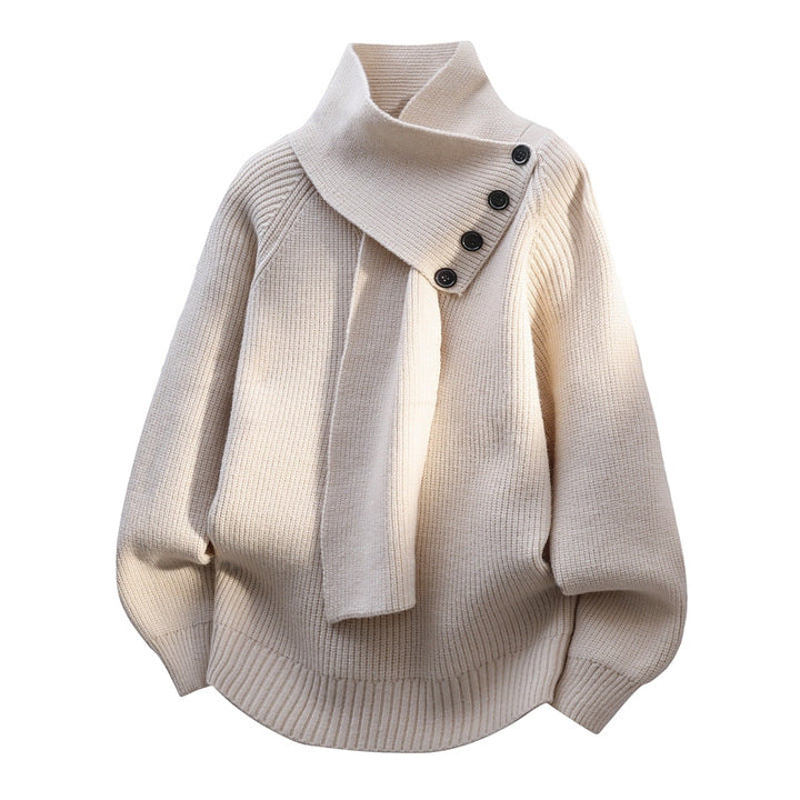 Imogen™ | Cozy Scarf-Neck Sweater