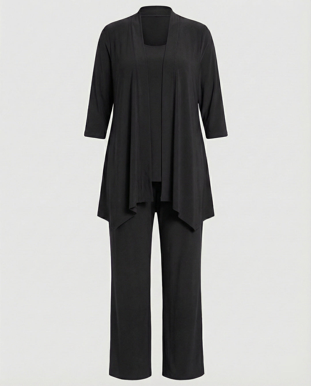 Rowena | Women's 3 Piece Pant Suit Set - Purple - Image 5