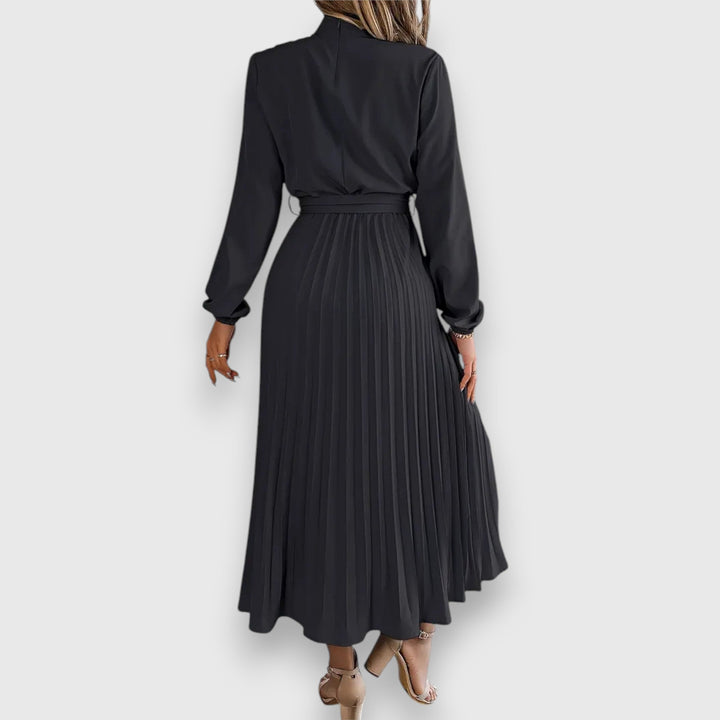 Rebecca™ | Elegant Pleated Midi Dress