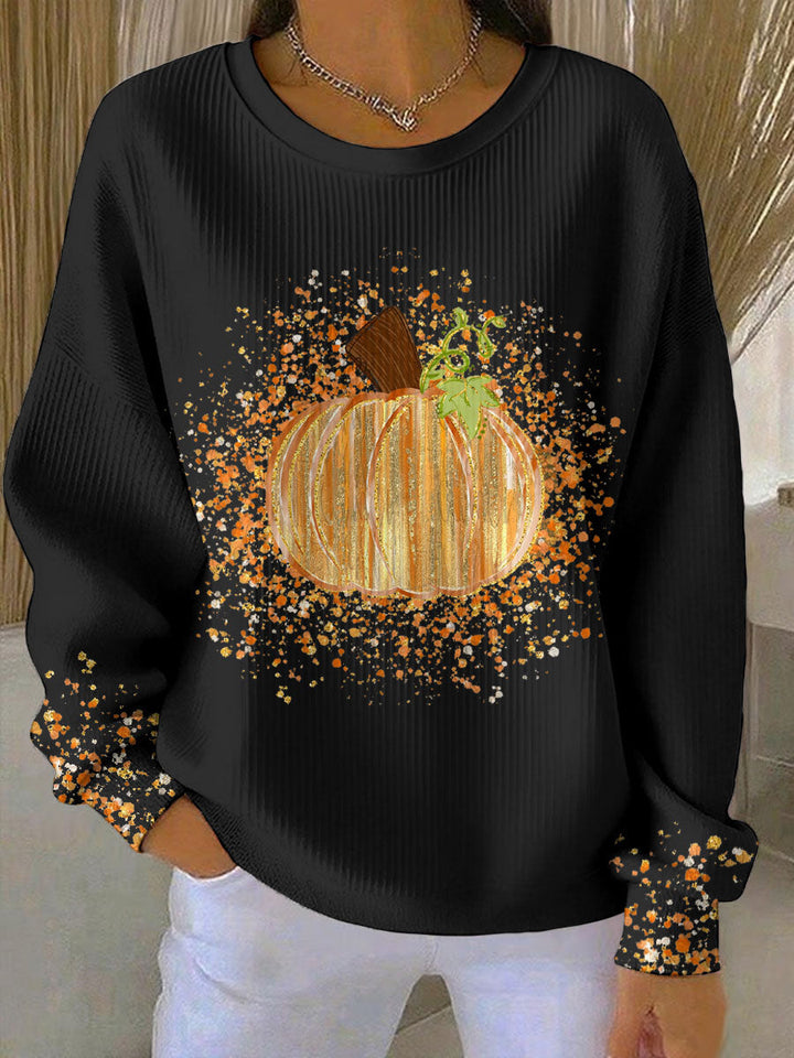 Bridgette™ | Pumpkin Art Sweatshirt
