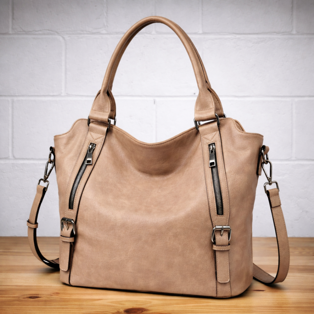 Zara | Women's Brown Crossbody Shoulder Bag - Brown - Image 2